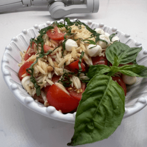 Caprese Orzo Pasta Salad